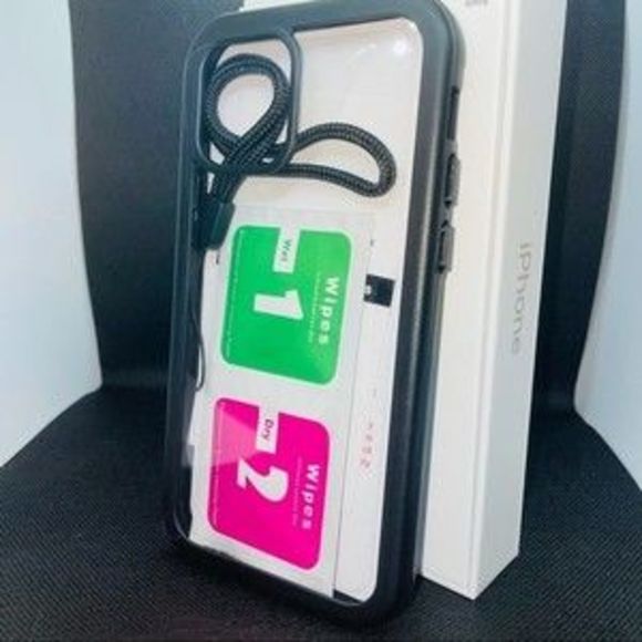 RedPepper Black/Clear Phone Case for iPhone12